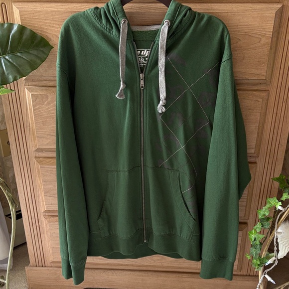 Urban Pipeline UP Green Men's Hoodie Sweater - Picture 1 of 6